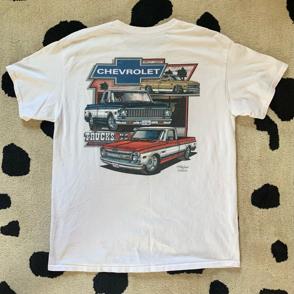 🚫SOLD•E✝️SY🚫 Vintage Chevy Truck 90s T-shirt - Picture 4 of 7